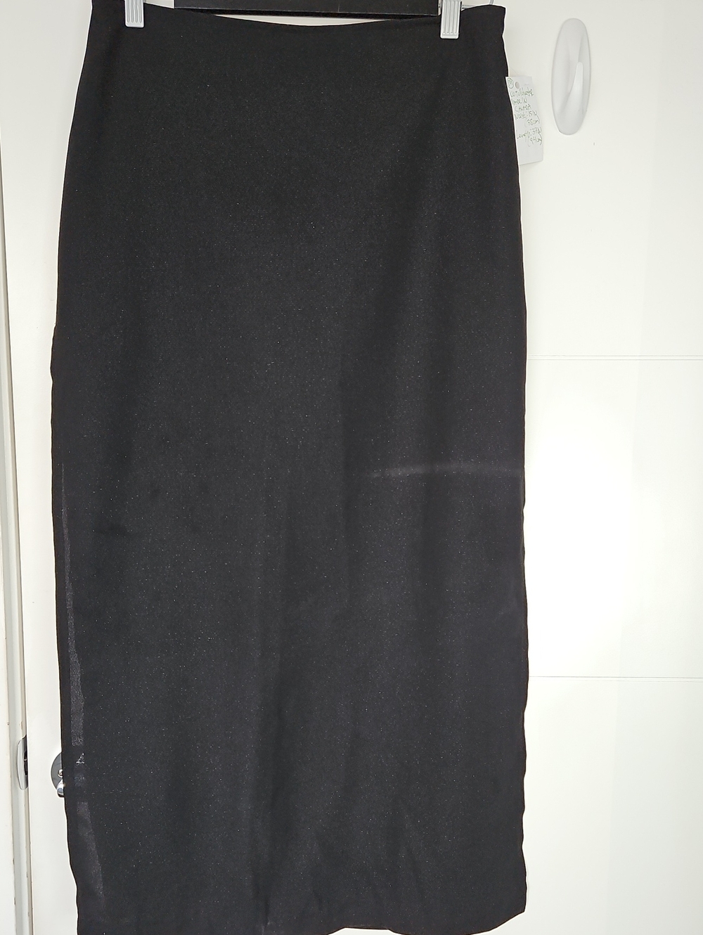Classic Black Women's Midi Skirt